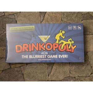 Drinkopoly The Blurriest Game Ever Adult Board Game